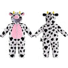 Unisex Toddler Cow Outfit Animal Costume One-piece Pajama