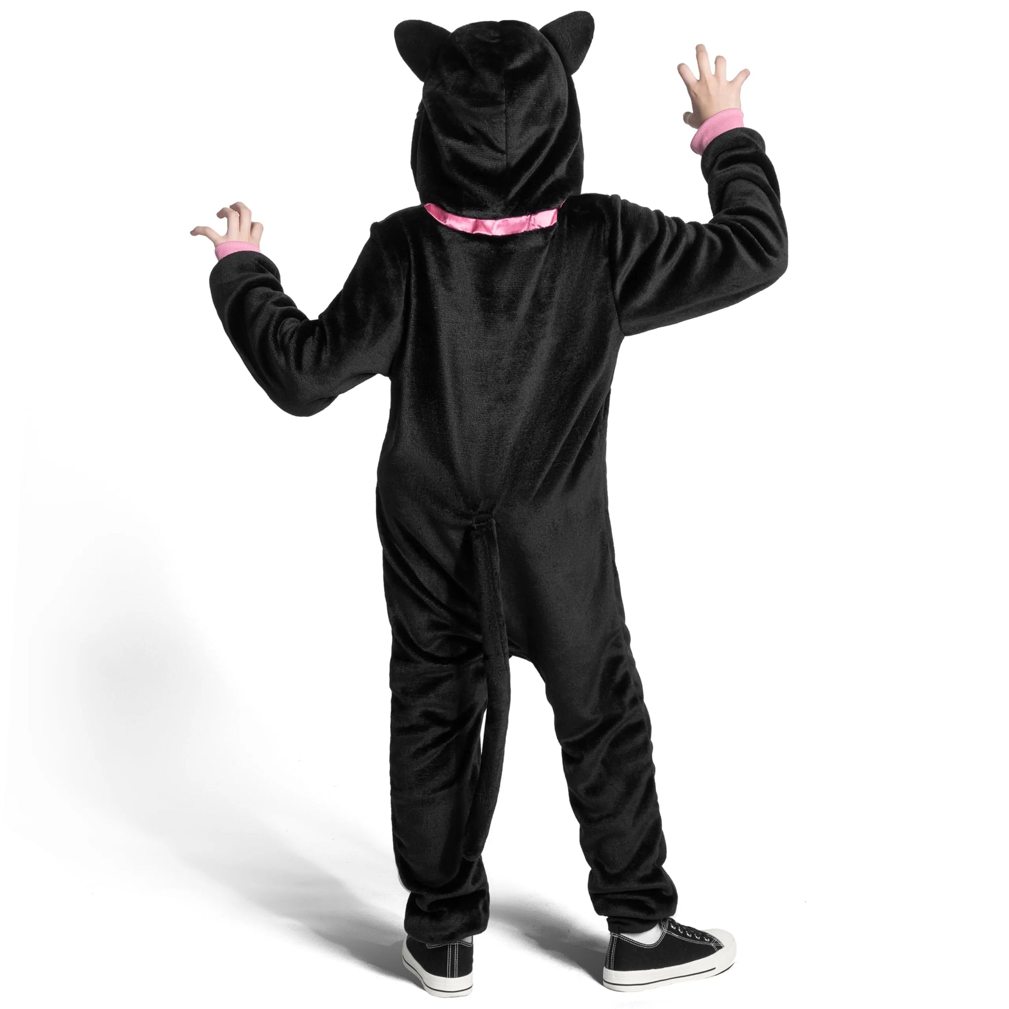 Black cat jumpsuit on sale