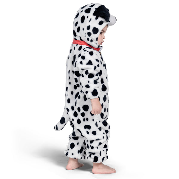 Unisex Toddler Dalmatian Outfir Animal Costume One-piece Pajama