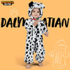 Unisex Toddler Dalmatian Outfir Animal Costume One-piece Pajama