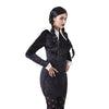 Women Gothic Black Dress Costume for Adult