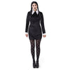 Women Gothic Black Dress Costume for Adult