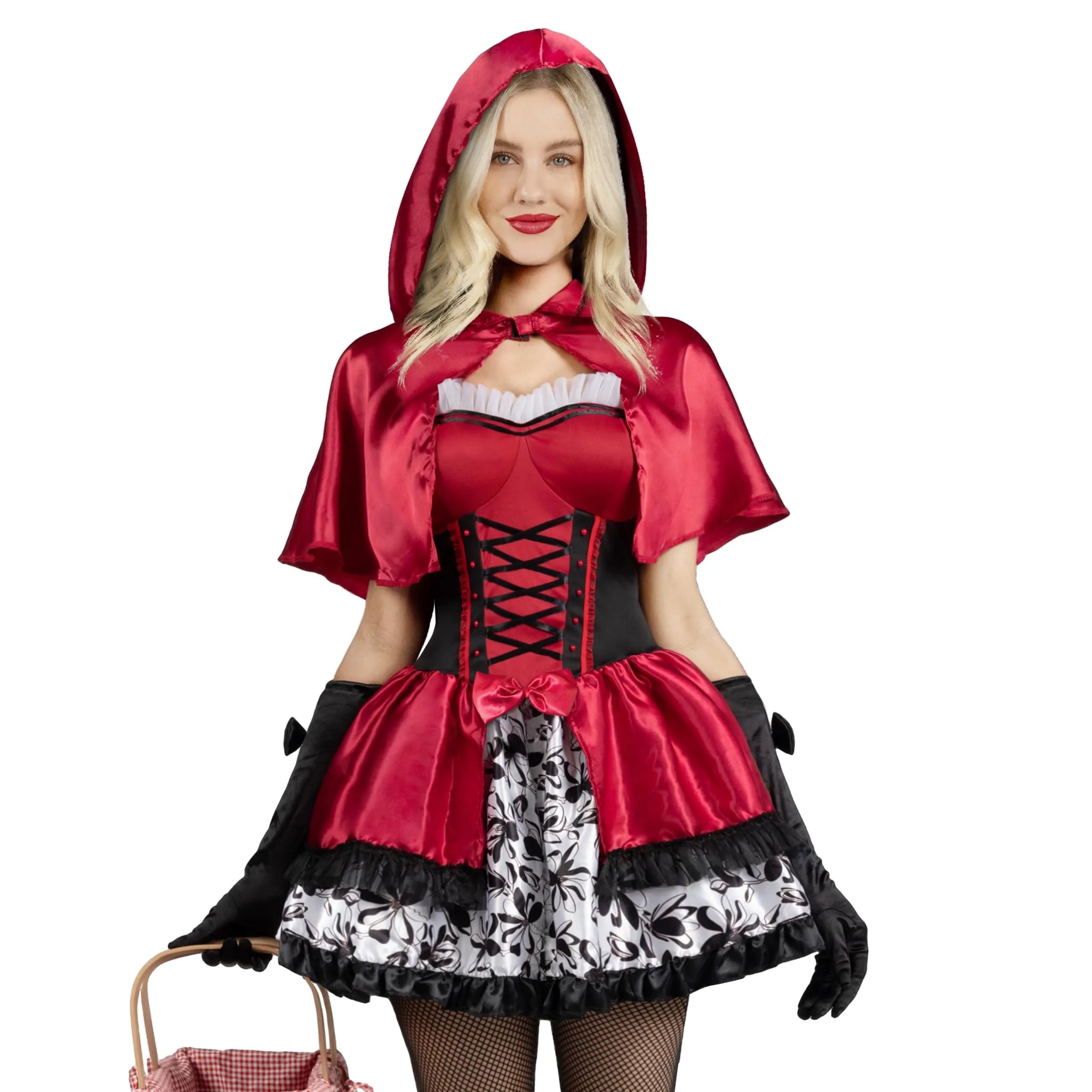Women Little Red Riding Hood Dress Costume Set | Spooktacular Creations Women Little Red Riding Hood Dress Costume Set | Spooktacular Creations