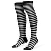 Women Over the Knee Striped Thigh High Costume Accessories Stockings