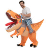 Yellow Tyrannosaurus Ride-On-Inflatable Costume