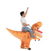 Yellow Tyrannosaurus Ride-On-Inflatable Costume