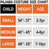 Kangaroo Animal Onesie Pajama Costume - Child - Spooktacular Creations