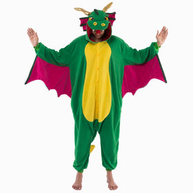 Dragon jumpsuit Pajama Costume - Adult