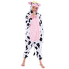 Cow Animal Onesie Pajama Costume - Adult - Spooktacular Creations