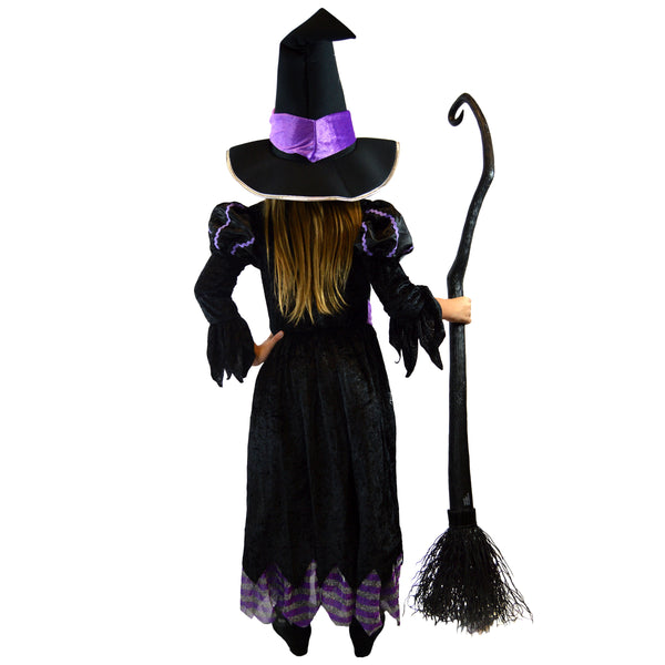 Purple Witch Costume Cosplay - Child