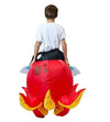 Riding an Octopus Inflatable Costume for Kids