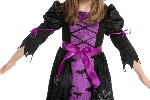 Bat Witch Costume (Purple) - Child