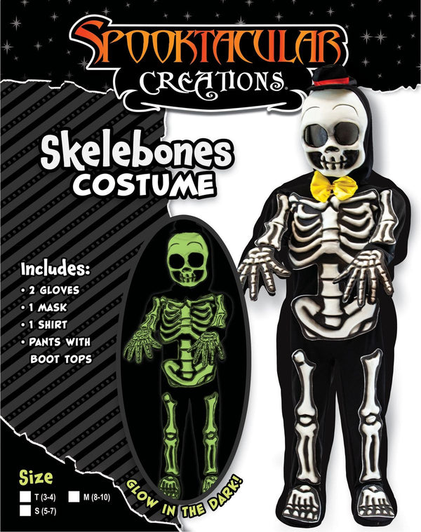 Spooky Skelebones Costume - Child