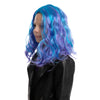 Girl Long Blue Curly Wig for Cosplay- Child