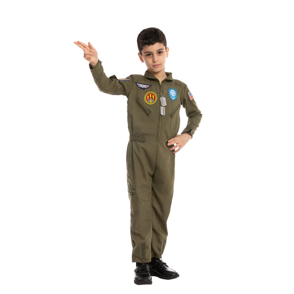 Pilot Costume For Role Play Cosplay - Child