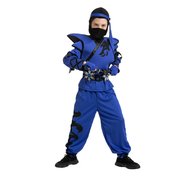 Blue Ninja Costume Cosplay- Child