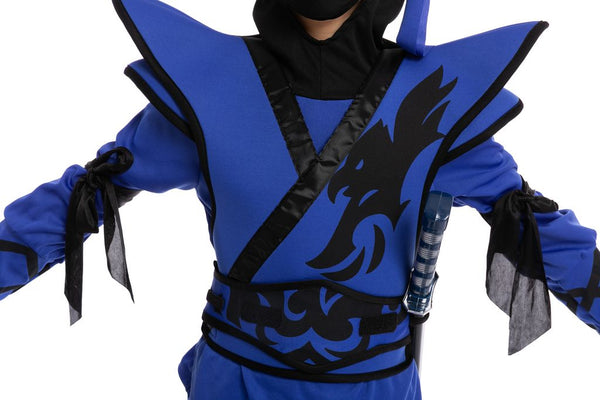 Blue Ninja Costume Cosplay- Child