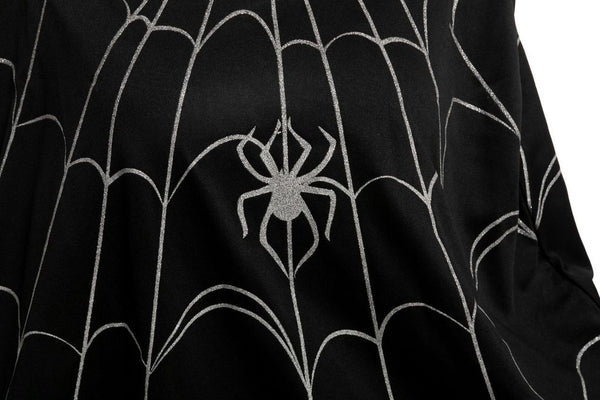 Spider Web Poncho Costume Cosplay- Adult