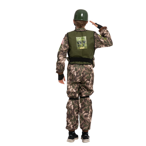 Soldier Costume For Role Play Cosplay - Child