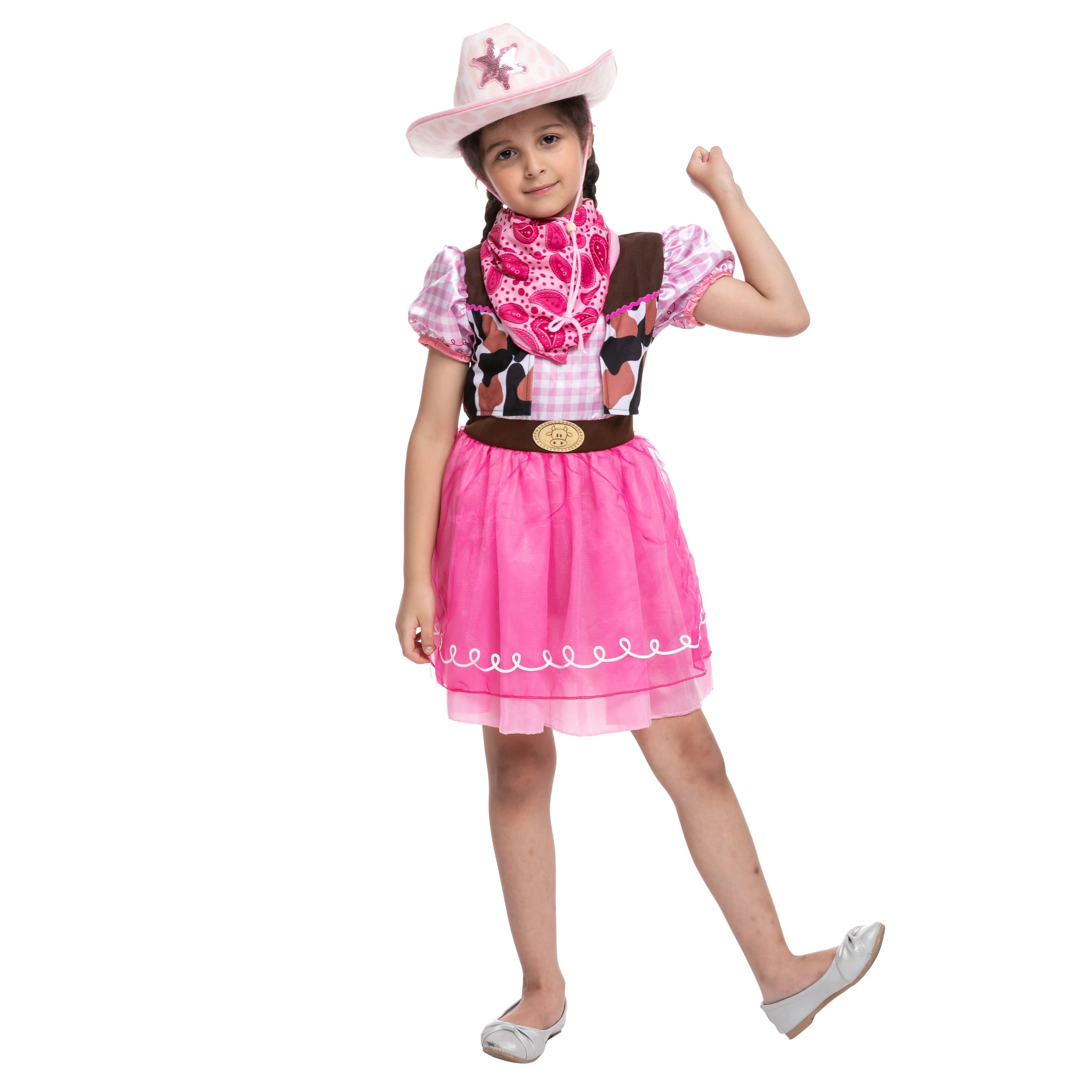 Pink Cowgirl Costume- Girls- SPOOKTACULAR Pink Cowgirl Costume- Girls- SPOOKTACULAR