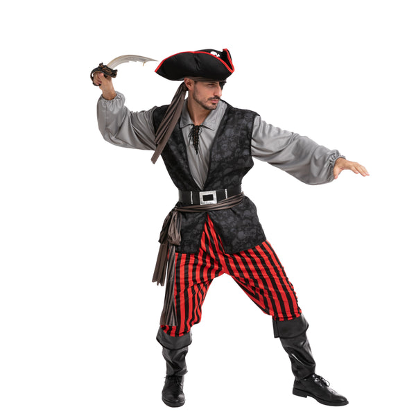 Mens' Pirate Costume - Adult