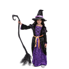 Little Purple Witch Costume For Role Play Cosplay - Child
