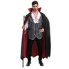 Cold Silver Vampire Costume for Role Play Cosplay- Adult