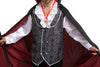 Cold Silver Vampire Costume for Role Play Cosplay- Adult