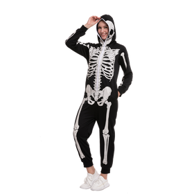 Skeleton Pajamas jumpsuit - Adult