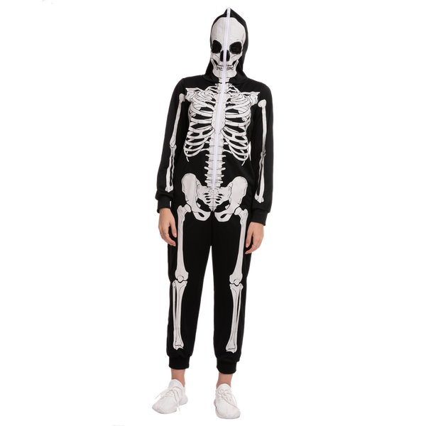 Skeleton Pajamas jumpsuit - Adult