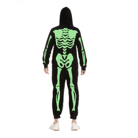 Skeleton Family Matching Pajama jumpsuit (Glow in the Dark) for Man - Adult