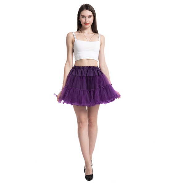 Petticoat Tutu Costume (Purple)