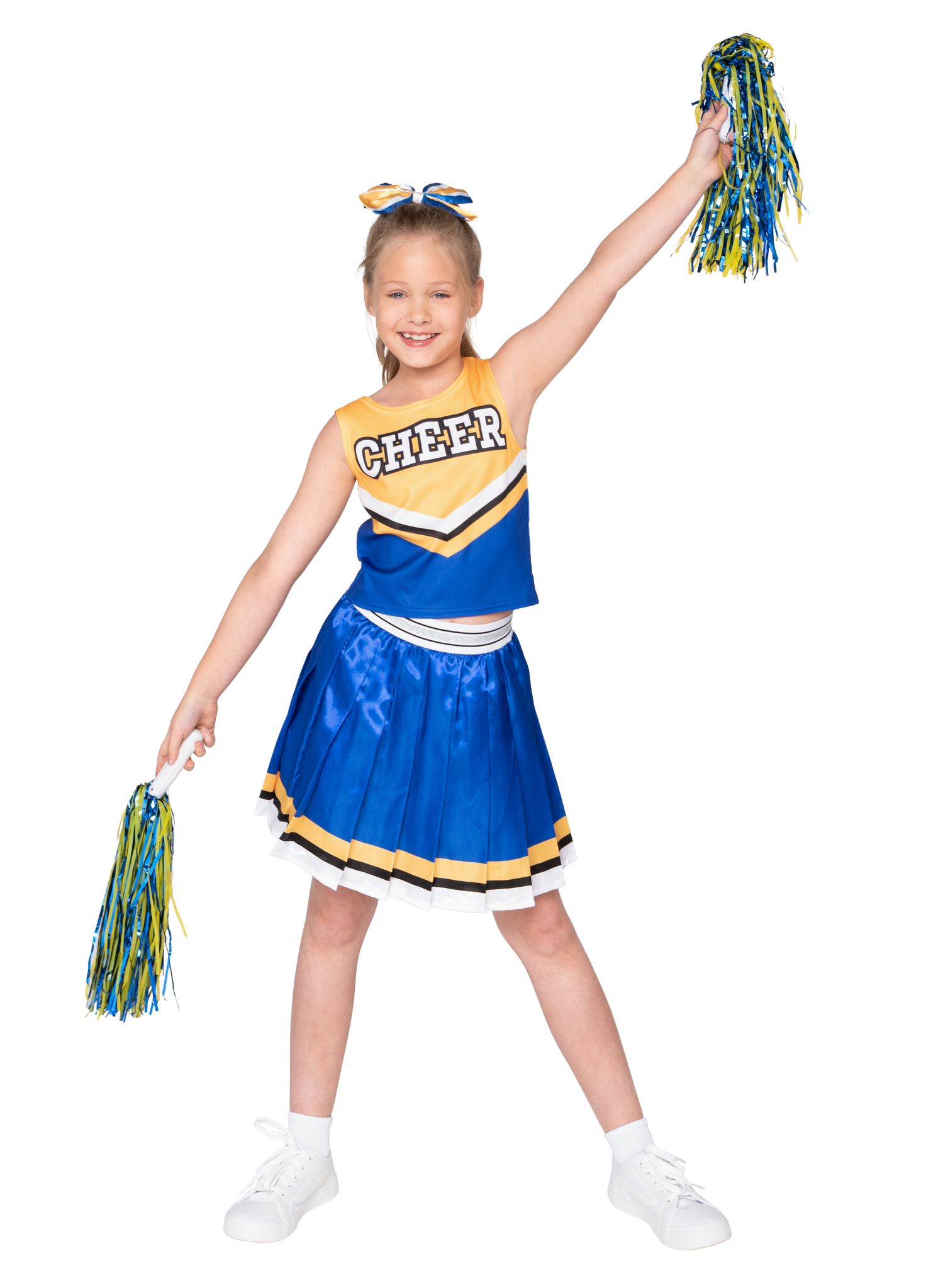 Blue Cheerleader Costume Child Spooktacular Creations