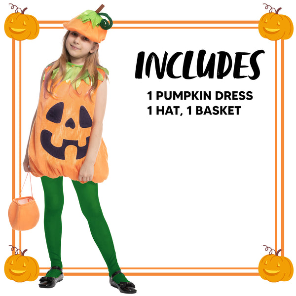 Smiley Pumpkin Costume - Child