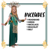 Green Medusa Costume - Child