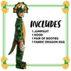 Green Triceratops Costume - Child
