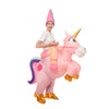 Inflatable Costume Ride-A-Unicorn, Pink