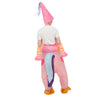 Inflatable Costume Ride-A-Unicorn, Pink