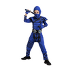 Dragon Scales Blue Ninja Costume - Child