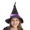 LED Light up Witch Costume  For Role Play Cosplay- Child