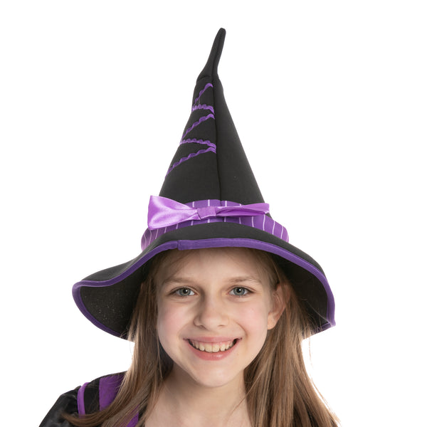 LED Light up Witch Costume  For Role Play Cosplay- Child