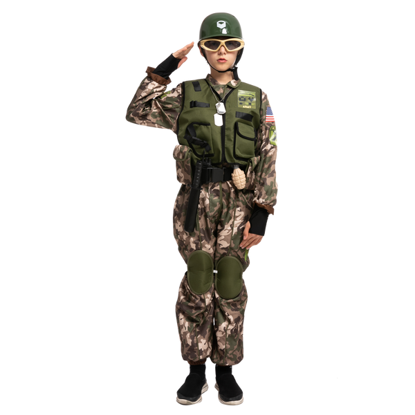 Soldier Costume For Role Play Cosplay - Child