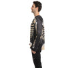 2D Skeleton Sweatshirt Costume - Adult