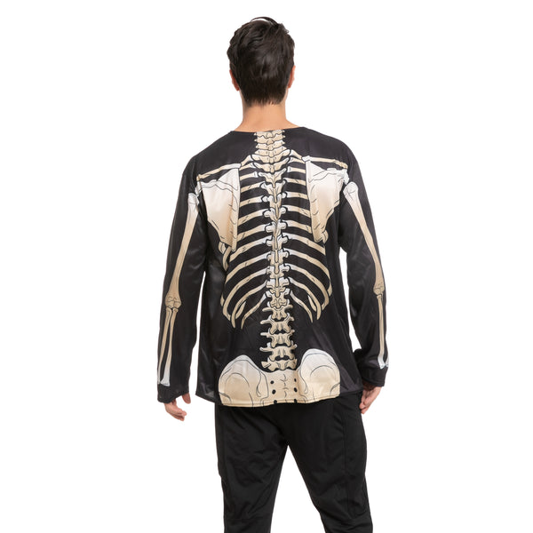 2D Skeleton Sweatshirt Costume - Adult