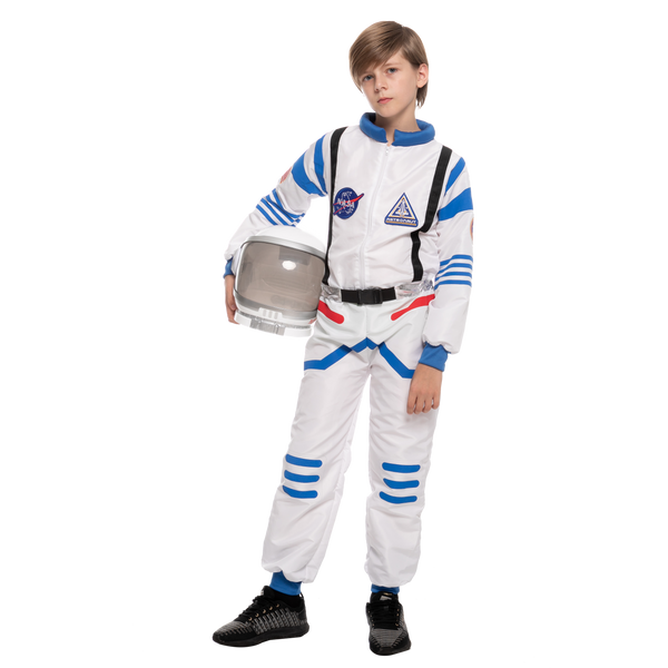 White Astronaut Costume Role Play Cosplay - Child