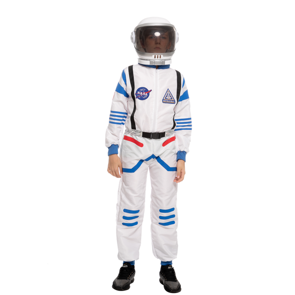 White Astronaut Costume Role Play Cosplay - Child