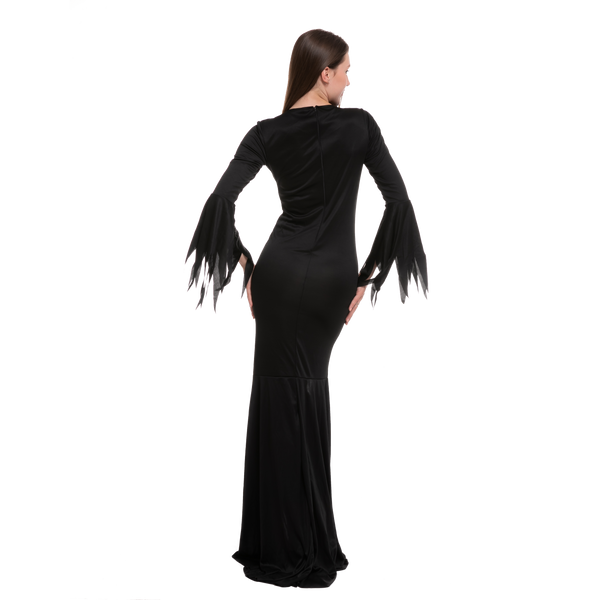 Black Floor Length Gothic Dress - Adult