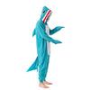 Unisex Adult Pajama Plush Onesie Shark Animal Costume - Spooktacular Creations