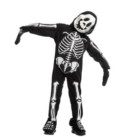 Smooth Wacky Skeleton Costume - Child