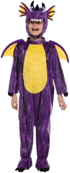 Unisex Purple Dragon Costume - Child